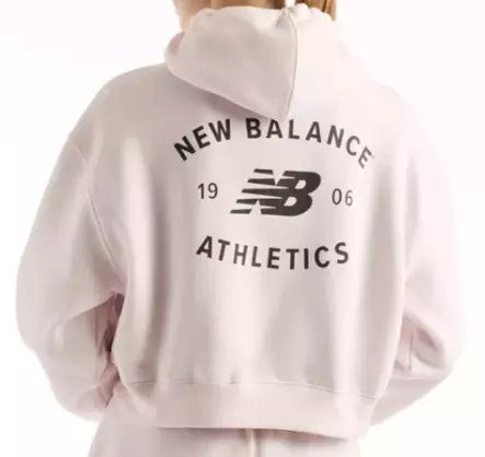 New Balance Reimagined Fleece Full Zip naisten hupparitakki vaaleanpunainen - Naisten urheilupaidat ja hupparit - 1990623148 - 2