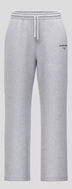 Björn Borg Essential 1 Straight Sweatpants naisten collegehousut harmaa - Naisten urheiluhousut - 73214659538 - 1