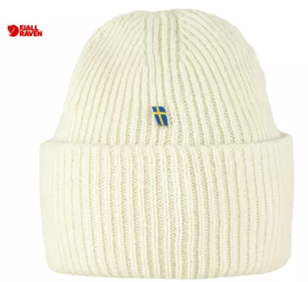 Fjällräven Logo Hat pipo luonnonvalkoine - Pipot, lippikset ja pannat - 7323450927288 - 2