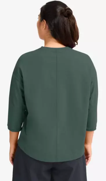 Jack Wolfskin Travel 3/4 T naisten paita vihreä - Naisten t-paidat ja topit - 40648866448 - 2