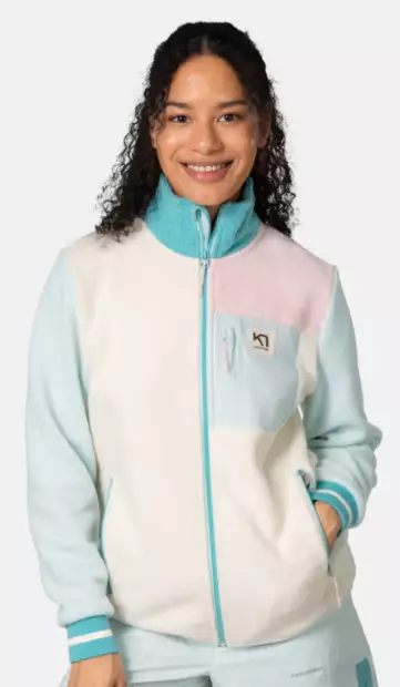 Kari Traa Rothe Midlayer naisten fleecetakki aquatic - Naisten takit ja puvut - 704865325148 - 1
