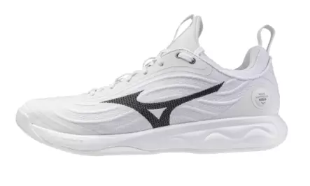 Mizuno Wave Luminous Elite sisäpelikengät valkoinen/musta - Miesten sisäpeli ja treenikengät - 50632641118 - 1