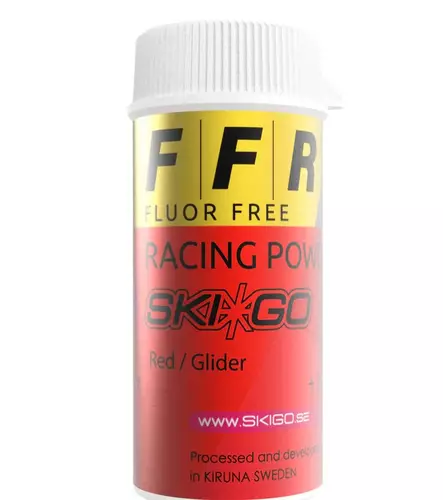 Skigo FFR punainen pulveri +1..-5 - Luistopulverit ja napit - 7393753606548 - 1