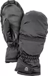 Hestra Primaloft Leather Mitt naisten talvirukkaset musta - Urheiluhanskat - 73325406408 - 1