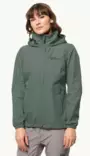 Jack Wolfskin Stormy Point naisten ulkoilutakki vihreä - Naisten takit ja puvut - 40649934968 - 1