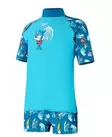 Speedo Short Sleeve Printed Rash Top lasten uima-asu pluto/azure - Lasten uima-asut ja uimahousut - 50599372508 - 1