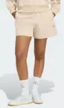 Adidas FI SL Short naisten collegeshortsit beige - Naisten shortsit, caprit ja hameet - KD7708 - 1
