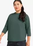 Jack Wolfskin Travel 3/4 T naisten paita vihreä - Naisten t-paidat ja topit - 40648866448 - 1