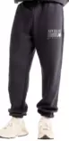 New Balance Reimagined Graphic Fleece Jogger miesten collegehousut tummansininen - Miesten urheiluhousut - 1990622428 - 1