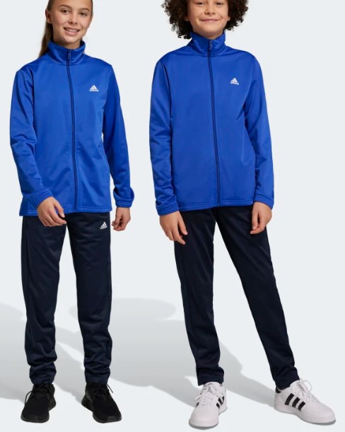 Adidas U BL TS lasten verkkapuku sininen - Lasten urheilutakit ja puvut - HR6408 - 1