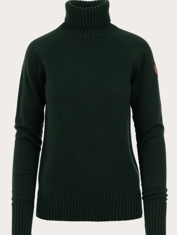 North Outdoor Kuulas Merino Sweater naisten merinovillapaita metsänvihreä - Naisten urheilupaidat ja hupparit - 64384420828 - 1