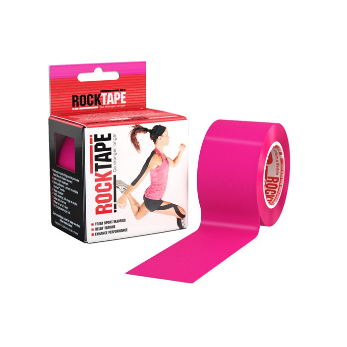 RockTape kinesioteippi standard pinkki - Tuet ja lihashuoltotarvikkeet - 3700006216258 - 1