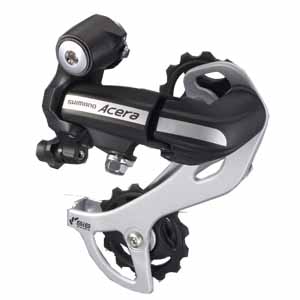 Shimano takavaihtaja Acera 7/8vmusta - Pyörän vaihteisto - 4524667245438 - 1