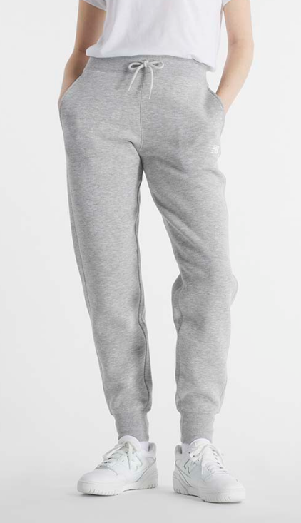 New Balance Core Fleece Pant naisten collegehousut harmaa - Naisten urheiluhousut - 1973767068 - 1