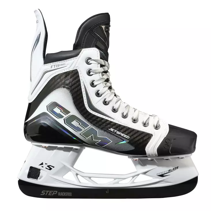 CCM Jetspeed FT8 PRO WHITE SR jääkiekkoluistimet - Jääkiekkoluistimet - 68397833268 - 1