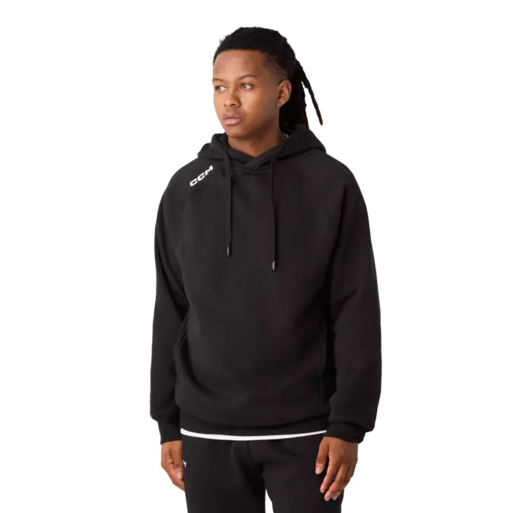 CCM Team Pullover Hoodie huppari musta - Jääkiekko seuratekstiilit - 68397854998 - 1