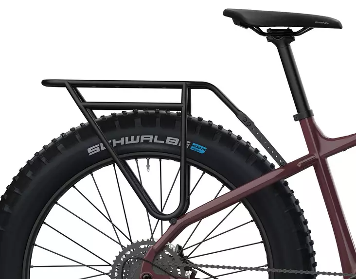 Helkama tavarateline taka Fatbike musta - Pyörän tavaratelineet - 6417492004418 - 1