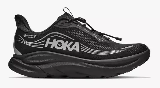 Hoka Clifton 11 GTX juoksukengät musta/hopea - Miesten juoksukengät - 1986059448 - 1