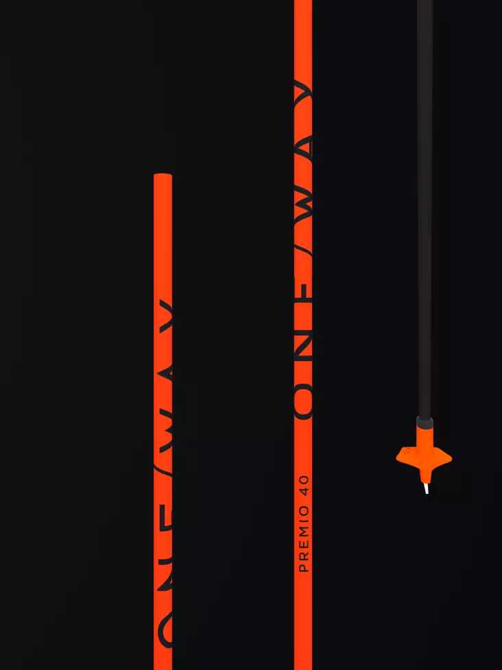 One Way Premio 40 Kit hiihtosauvat - Hiihtosauvat - 900297303968 - 1