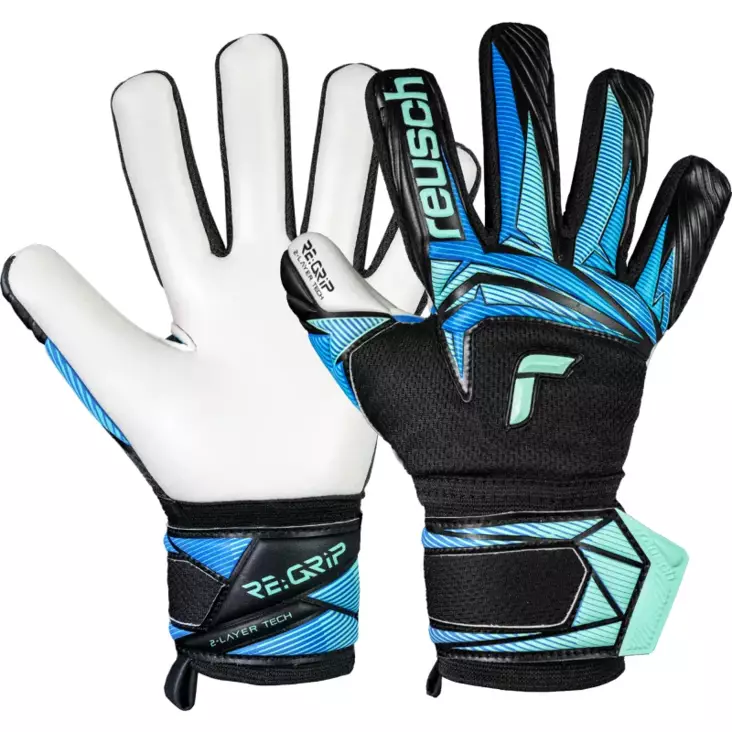 Reusch Attrakt RE:GRIP NC Junior maalivahdin hanskat - Jalkapallotarvikkeet- ja asusteet - 406048563438 - 1