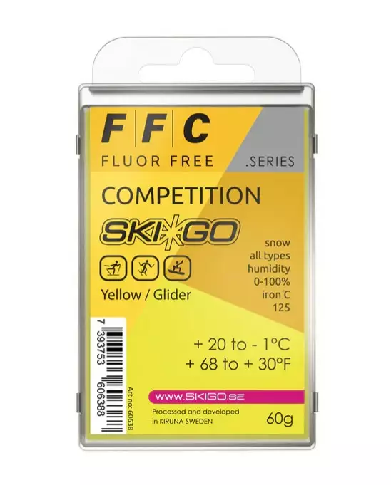 Skigo FFC YELLOW luistovaha 60g +20..-1 - Luistovahat - 7393753606388 - 1
