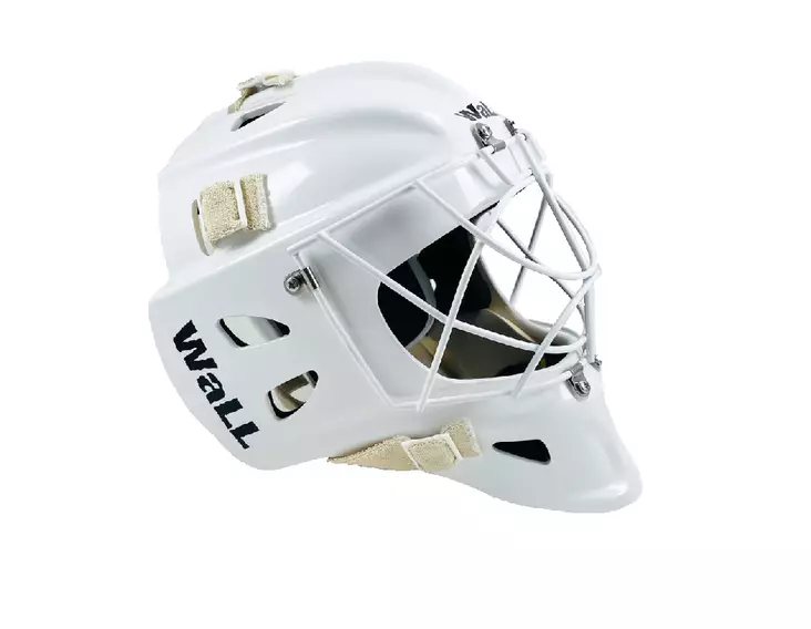 Wall W6 JR maalivahdin kypärä valkoinen Canada valkoinen - Jääkiekkomaalivahdin kypärät ja varaosat - 8888880138 - 1