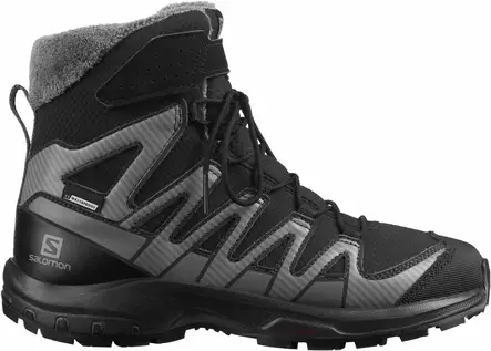 Salomon XA Pro v8 Winter CSWP JR talvikengät musta/harmaa - Lasten kävelykengät ja talvikengät - 1931287139 - 1