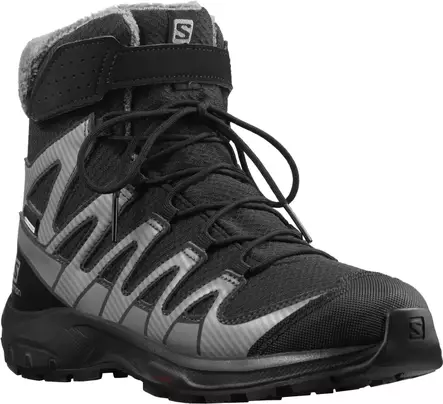 Salomon XA Pro v8 Winter CSWP JR talvikengät musta/harmaa - Lasten kävelykengät ja talvikengät - 1931287139 - 2