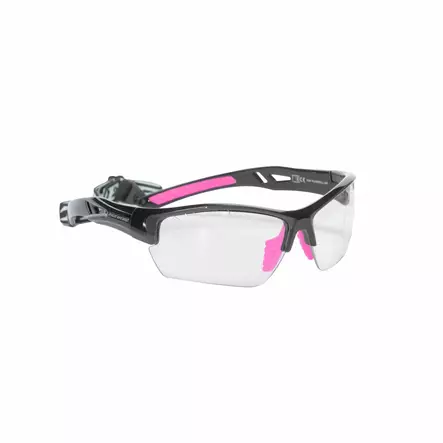 Fatpipe Eyewear set JR suojalasit musta/pinkki - Salibandytarvikkeet - 6418712029389 - 1