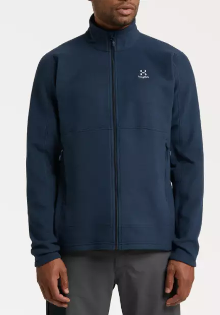 Haglöfs Buteo Mid Jacket miesten fleecetakki tummansininen - Miesten urheilutakit ja puvut - 73188416559 - 1