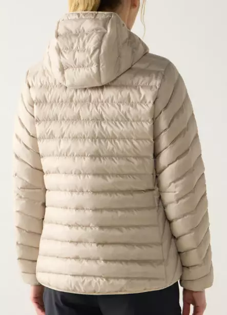 Haglöfs Särna Mimic Hood naisten kevytvanutakki beige - Naisten takit ja puvut - 73188419799 - 2