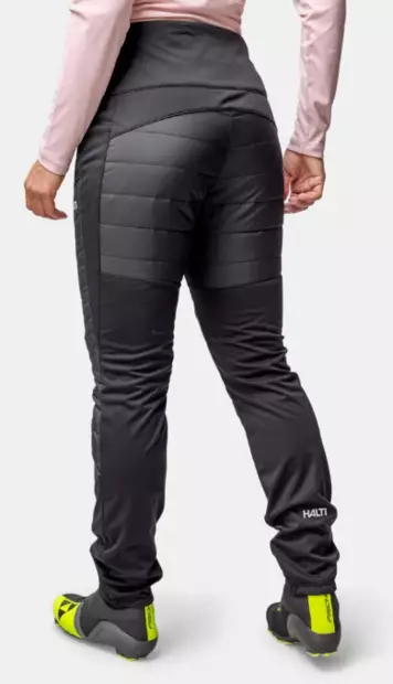 Halti Hanki 2.0 Warm Hybrid naisten hiihtohousut musta - Naisten hiihtovaatteet - 086-0856-P99 - 2