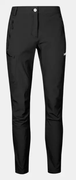 Halti Pallas X-Stretch naisten ulkoiluhousut musta - Naisten urheiluhousut - 064-0896-P99 - 2