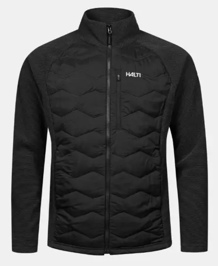 Halti Suomis miesten hybriditakki musta - Miesten urheilutakit ja puvut - 088-0312-P99 - 1