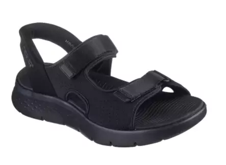 Skechers Go Walk Flex Sandal Easy Entry sandaalit musta - Miesten sandaalit - 1983768339 - 1