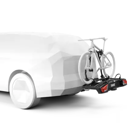 Thule VeloSpace 3 pyöränkuljetusteline kahdelle pyörälle peräkoukkuun - Pyörän säilytys - 197074659019 - 2