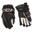 CCM Tacks XF80 JR jääkiekkohanskat musta/kulta - Jääkiekkohanskat - 1915208179 - 1