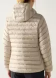 Haglöfs Särna Mimic Hood naisten kevytvanutakki beige - Naisten takit ja puvut - 73188419799 - 2