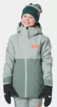 Helly Hansen Traverse Jacket lasten talvitakki cactus - Lasten urheilutakit ja puvut - 41752-489 - 1