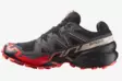 Salomon Speedcross 6 GTX juoksukengät musta/punainen - Miesten juoksukengät - 1987203319 - 2