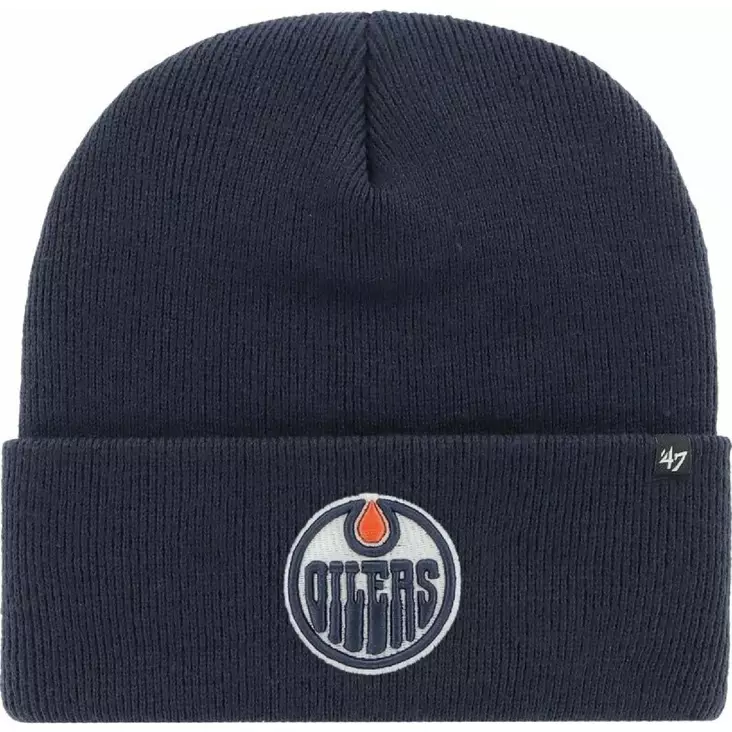 47 Brand Oilers Haymaker NHL pipo tummansininen - Jääkiekko fanituotteet - 194165819109 - 1