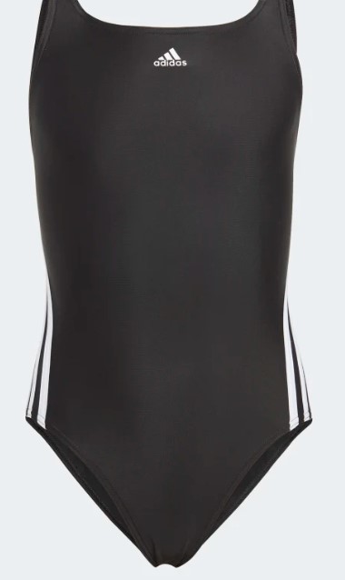 Adidas 3S Swimsuit lasten uimapuku musta - Lasten uima-asut ja uimahousut - IB6009 - 1