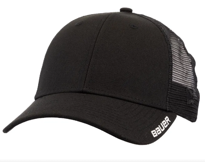 Bauer lippis Team Adjustable cap musta - Jääkiekko seuratekstiilit - 688698425949 - 1