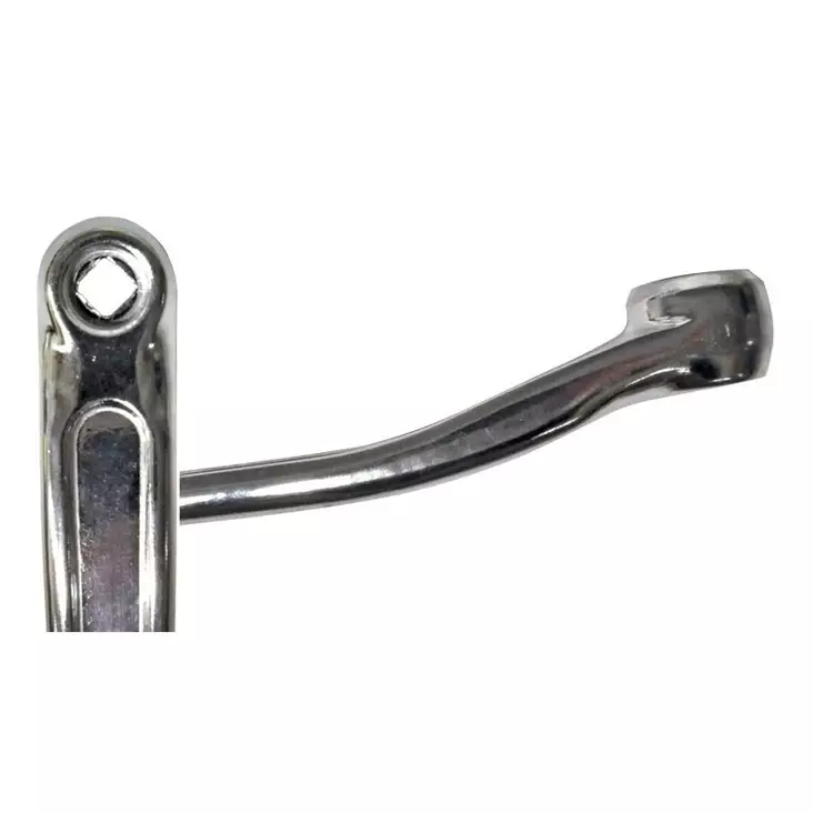 Kampi vasen 175mm hopea, alumiini - Pyörän vaihteisto - 6438131038069 - 1