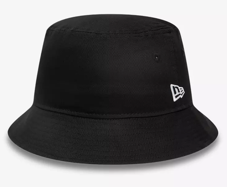 New Era Essential Tapered Bucket hattu musta - Pipot, lippikset ja pannat - 1954896309 - 1