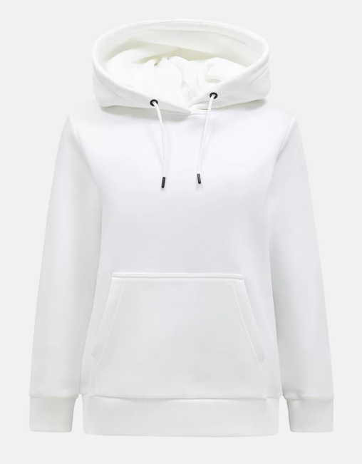 Peak Performance Original Small Logo Hood naisten huppari valkoinen - Naisten urheilupaidat ja hupparit - 73332697439 - 1