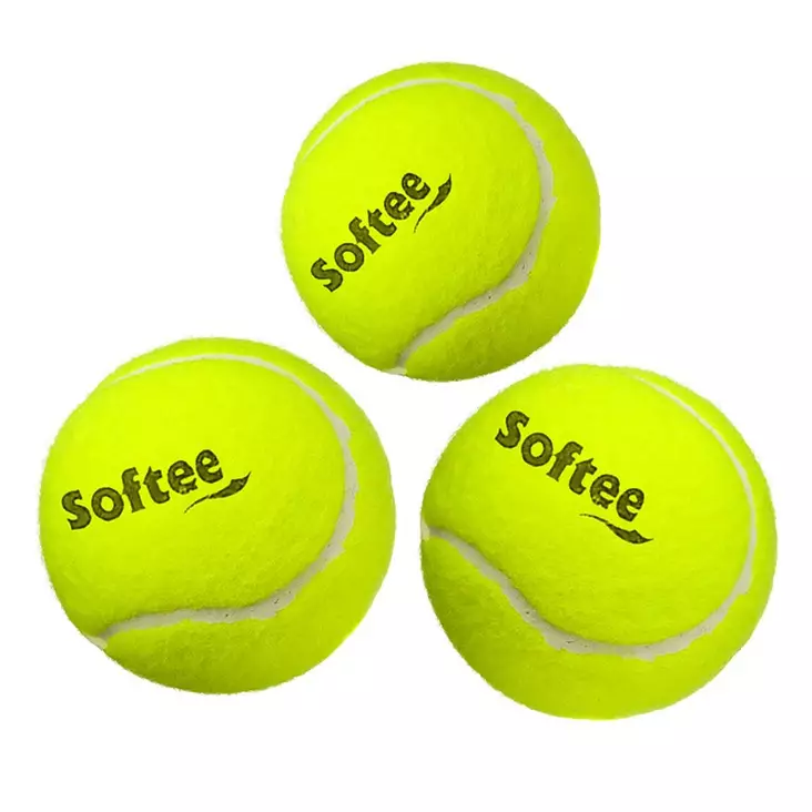 Softee harjoitus tennispallot 3kpl - Tennis ja Padel - 8435406803429 - 1