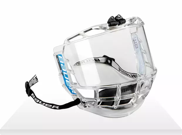 Bauer Concept 3 Full Visor JR kypärän visiiri-ristikko - Jääkiekkokypärän visiirit ja -tarvikkeet - 680680477929 - 1