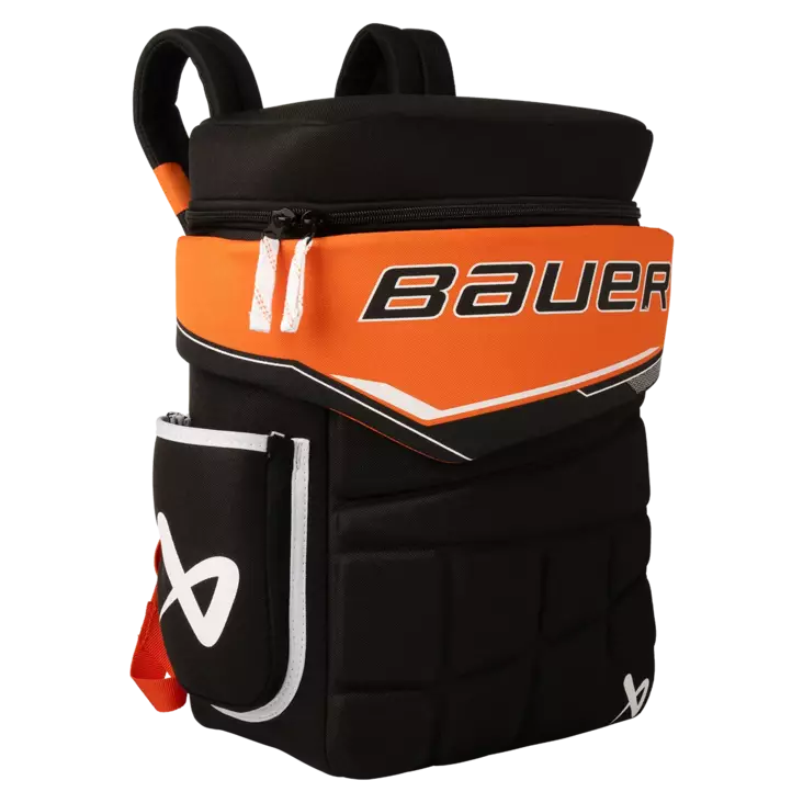 Bauer Glove Backpack 17L reppu musta/oranssi - Jääkiekkokassit ja varustelaukut - 688698794519 - 1