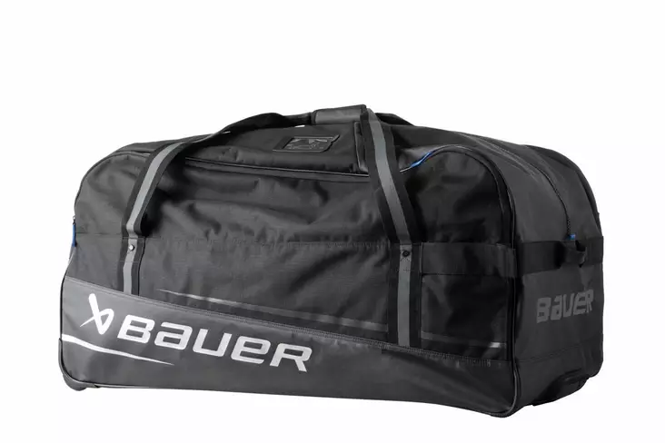 Bauer Premium Wheeled Bag JR varustelaukku musta - Jääkiekkokassit ja varustelaukut - 688698659559 - 1